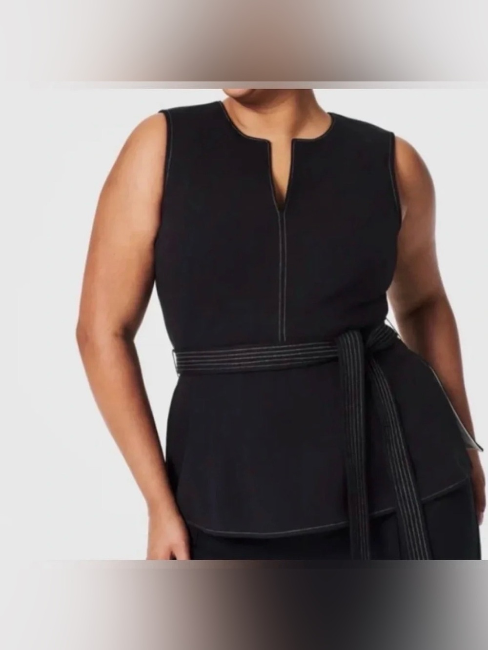 SPANX The Perfect Tie-Waist Top
in Classic Black L